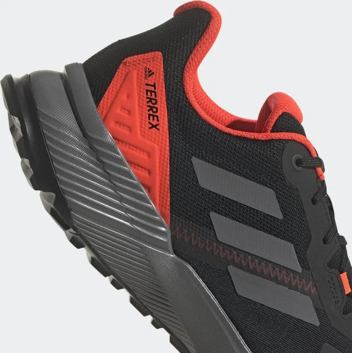 adidas Terrex Soulstride core black/grey four/solar red (Herren)