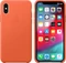 Apple Leder Case für iPhone XS orange Vorschaubild