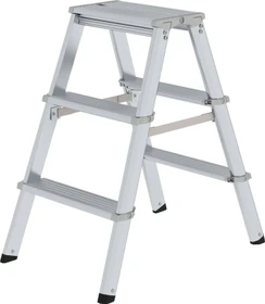 Günzburger Steigtechnik Alu 2-tlg. Stehleiter, 2x 3 Stufen