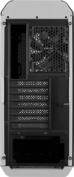 AeroCool Aero One, weiß, Glasfenster