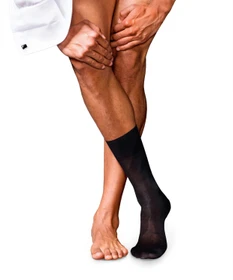 Falke No. 4 Pure Silk Socken schwarz (Herren)