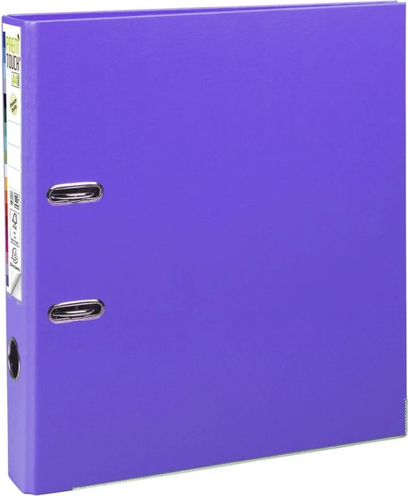 Exacompta Maxi Prem'Touch Ordner 2-Ring, 50mm, A4, violett (53157E)