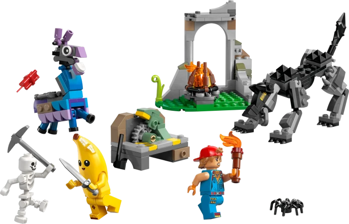LEGO Fortnite - Das Lager von Schali und der Zündkerzenkünstlerin