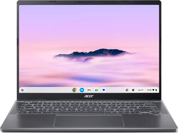 Acer Chromebook Plus 714 CBE794-1T-72G1, Steel Gray, Core Ultra 7 155U, 16GB RAM, 512GB SSD, DE