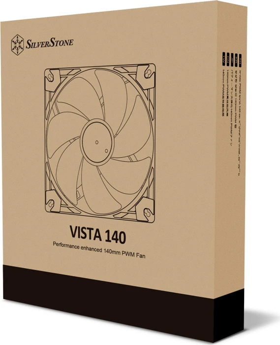 SilverStone Vista 140 schwarz, 140mm