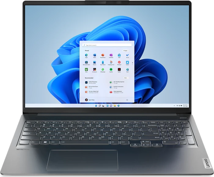 Lenovo IdeaPad 5 Pro 16IAH7, Storm Grey, Core i7-12700H, 16GB RAM, 1TB SSD, DE