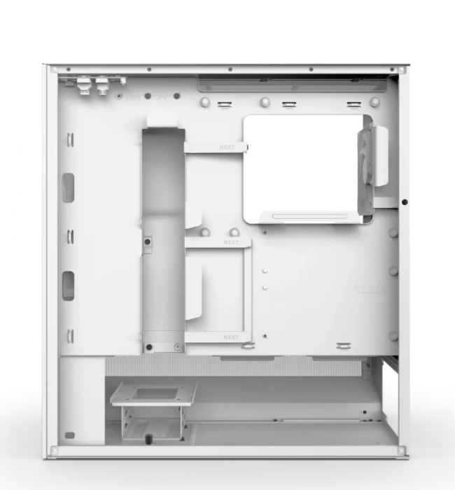 NZXT H5 Flow (2024), weiß, Glasfenster
