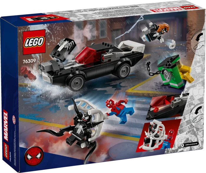 LEGO Marvel Super Heroes Spielset - Spider-Man vs. Venom Muscle-Car