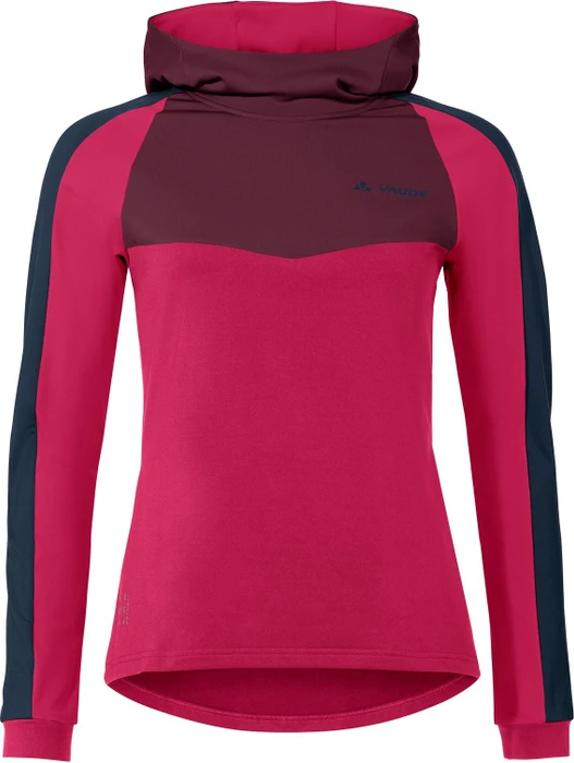Vaude Qimsa Hoody Trikot langarm crimson red (Damen)
