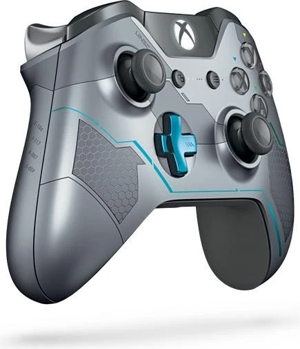 Microsoft Xbox One - 1TB Halo 5: Guardians Limited Edition Bundle silber/grau/blau