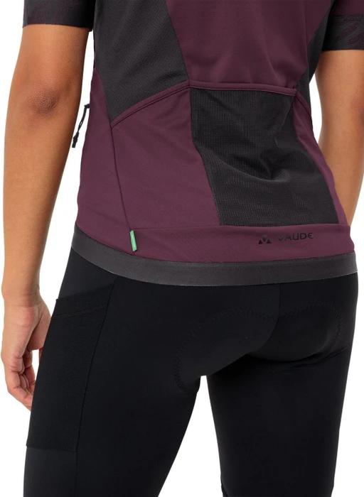 Vaude Kuro FZ II Trikot kurzarm cassis (Damen)