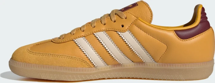 adidas Samba OG preloved yellow/crystal sand/shadow red (Junior)