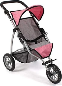 Bayer Chic 2000 Leon Buggy Puppenwagen melange pink