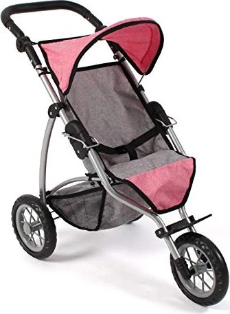 Bayer Chic 2000 Leon Buggy Puppenwagen melange pink