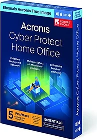 Acronis Cyber Protect Home Office Essentials, 5 User, 1 Jahr (deutsch) (Multi-Device) (HOGAA1DES)
