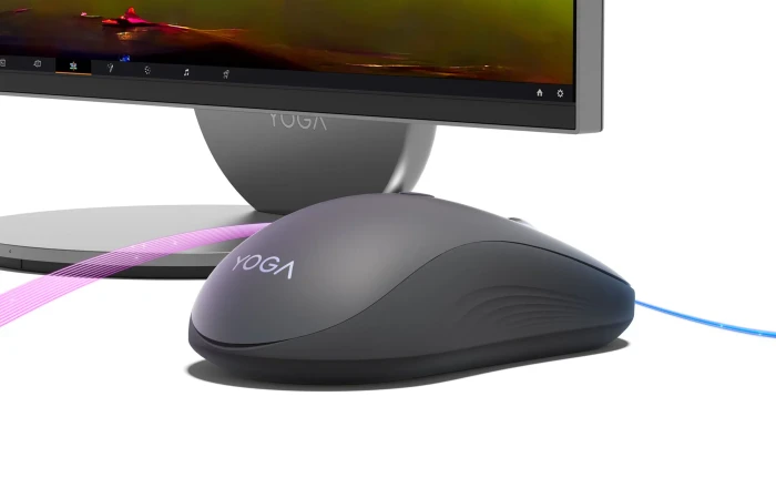 Lenovo Yoga Bluetooth Silent Mouse, Luna Grey, Bluetooth