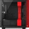 NZXT H400 schwarz/rot, Glasfenster Vorschaubild