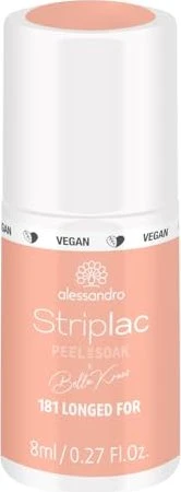 Alessandro StripLac Nagellack 181 Peachy Cinderella, 8ml