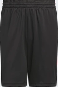 adidas Legends 3-Streifen Basketball Shorts black/better scarlet (Herren)