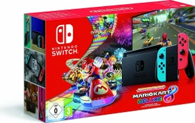 Nintendo Switch - Mario Kart 8 Deluxe Bundle schwarz/blau/rot