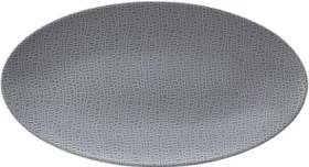Seltmann Weiden Life Fashion 25675 Servierplatte oval 33x18cm elegant grey
