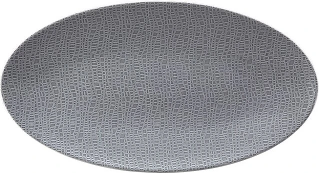 Seltmann Weiden Life Fashion 25675 Servierplatte oval 33x18cm elegant grey