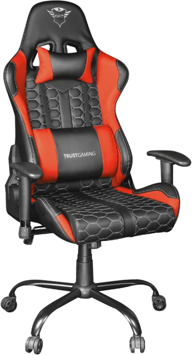 Trust Gaming GXT 708 Resto Gamingstuhl, schwarz/rot