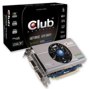 Club 3D GeForce GTX 560 Ti Green Edition, 1GB GDDR5, 2x DVI, Mini HDMI