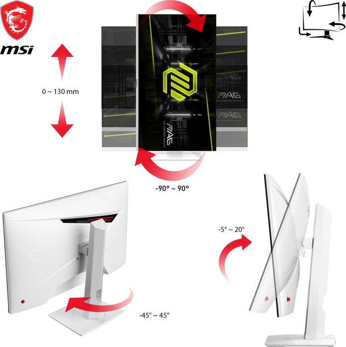 MSI MAG 274QRFWDE, 27"