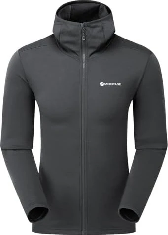 Montane Protium Hoody Fleece Jacke midnight grey (Herren)