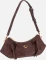 Guess Allegra Wildleder Schultertasche Vorschaubild