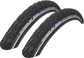 Schwalbe Land Cruiser Plus 28x1.4", 700x35C PunctureGuard Green Compound Reifen schwarz/reflex