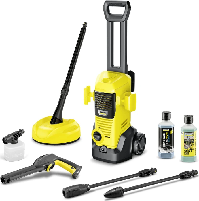 Kärcher K3 FJ Home Elektro-Hochdruckreiniger inkl. Terrassenreiniger T1