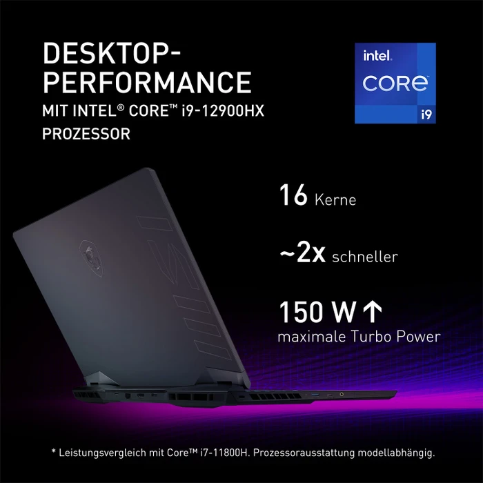 MSI Raider GE67 HX 12UHS-026, Core i9-12900HX, 32GB RAM, 2TB SSD, GeForce RTX 3080 Ti, DE