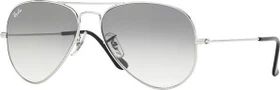 Ray-Ban RB3025 Aviator Gradient 58mm silber/light grey gradient