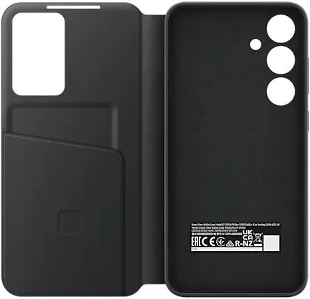 Samsung Smart View Wallet Case für Galaxy S24+ schwarz