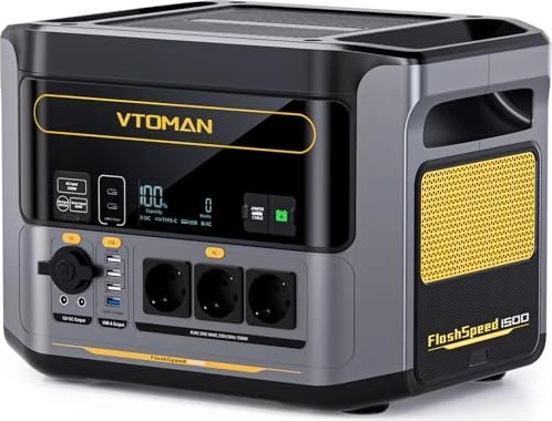 Vtoman FlashSpeed 1500 Solargenerator, 1548Wh