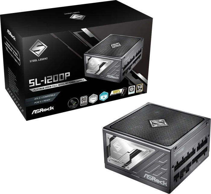 ASRock Steel Legend SL-1200P 1200W, ATX 3.1