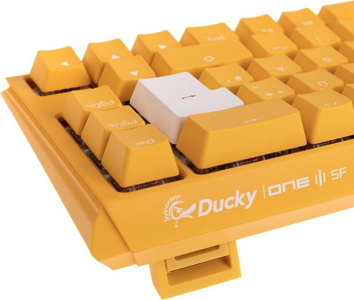 Ducky One 3 Yellow SF PBT, LEDs RGB, MX RGB BLUE, USB, DE