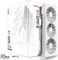 XFX Qicksilver Radeon RX 7800 XT Magnetic Air Gaming Arctic White, 16GB GDDR6, HDMI, 3x DP Vorschaubild