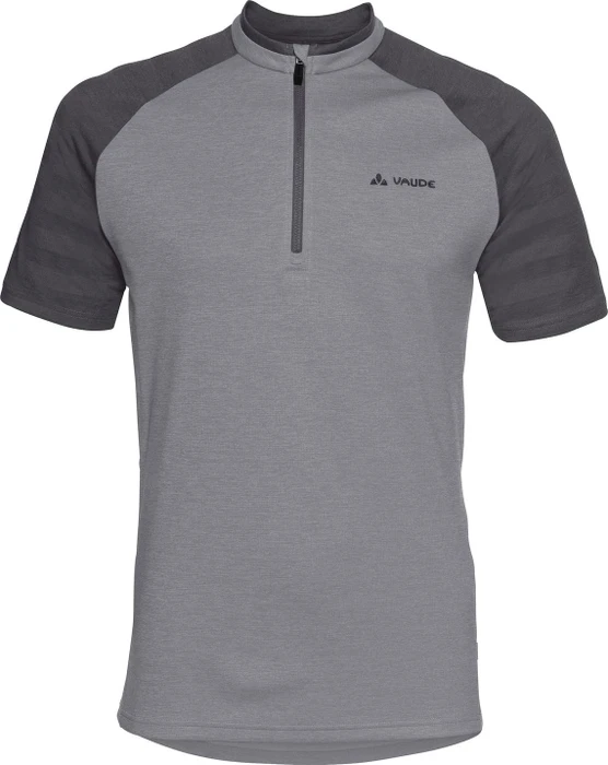 Vaude Tamaro III Trikot kurzarm grey melange/iron (Herren)