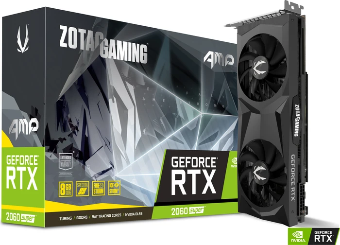 Zotac Gaming GeForce RTX 2060 SUPER AMP, 8GB GDDR6, HDMI, 3x DP