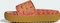 adidas Platform Adilette victory gold/tomato (Damen) Vorschaubild