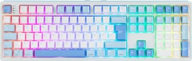 Epomaker TH108 Wireless, Blue White, LEDs RGB, hot-swap, Epomaker Creamy Jade, USB/Bluetooth, DE