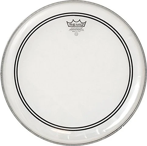 Remo Powerstroke P3 Clear Top Clear Dot 14"