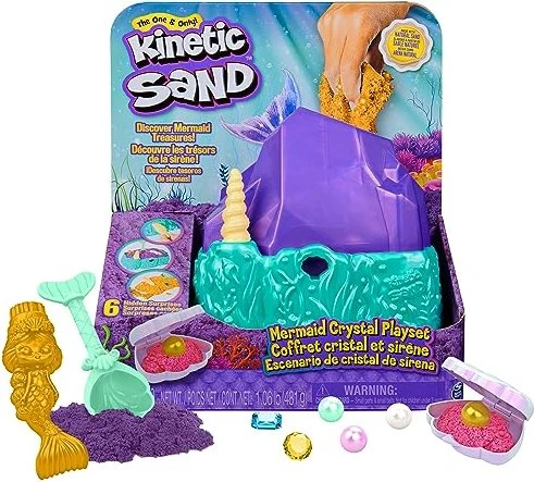 Spin Master Kinetic Sand Mermaid Crystal