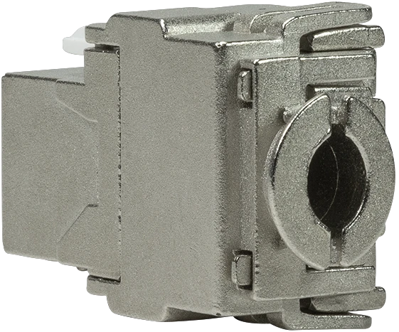 LogiLink Keystone Modul RJ-45 Buchse via Verlegekabel Cat6a EconLine