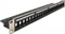 DeLOCK Patchpanel für RJ-45 Keystone Module 19", 24-Port, 1HE, 19", 1HE, schwarz Vorschaubild