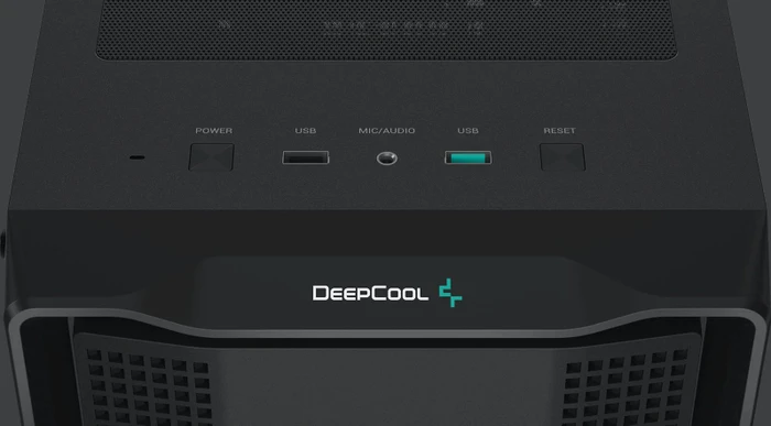 DeepCool CC560, schwarz, Glasfenster