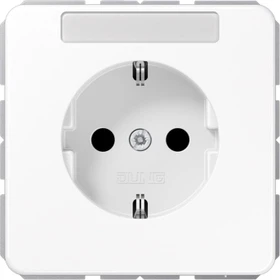 Jung Serie CD SCHUKO Steckdose Thermoplast 16A 250V, alpinweiß
